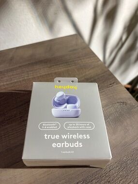 heyday True Wireless Earbuds - Lavender Purple